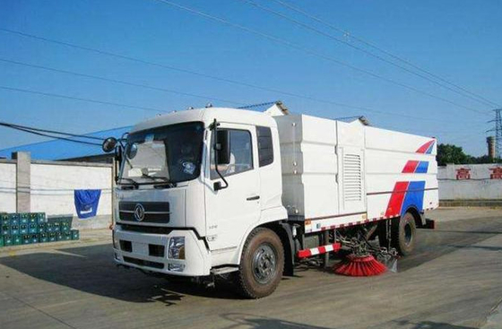 DONGFENG-Fahrgestelle trocknen Emission des Hygiene-Straßen-Kehrmaschine-LKW-Eur V