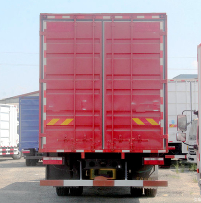 Dieselfracht-Lieferwagen Eurov planieren Van Cargo Truck 4x2, der 5200mm Achsabstand fährt