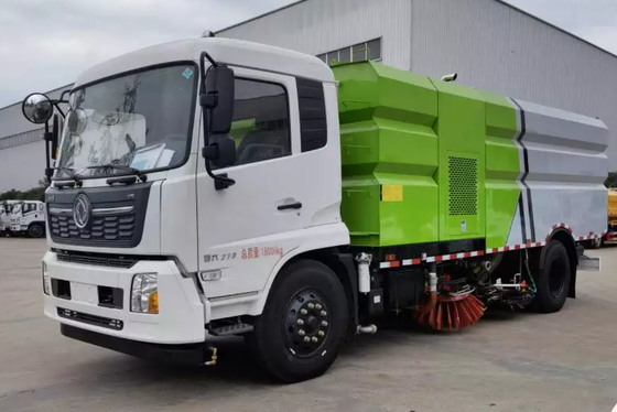 Straßen-Kehrmaschine-LKW-Dieselart 169kw 230hp 12CBM für Bergwerk-Platz