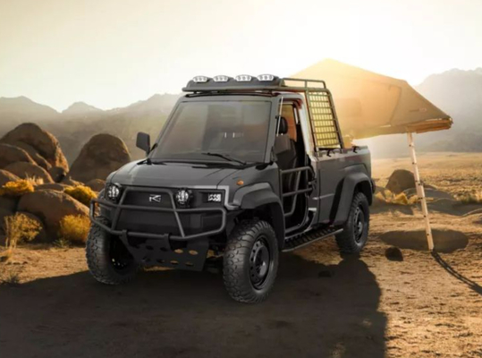 Elektrischer Feuergebührenmotor 4WD Off Road LKW-76.8V/10.5KW für starke Straßen-Lieferung