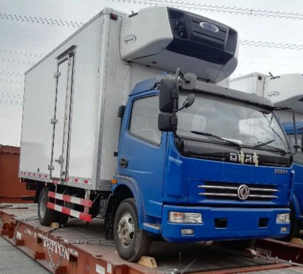 Medizin Dellivery Dieselbelastbarkeit des gefrierschrank-Licht-Kühlschrank-Fracht-Kasten-LKW-8T